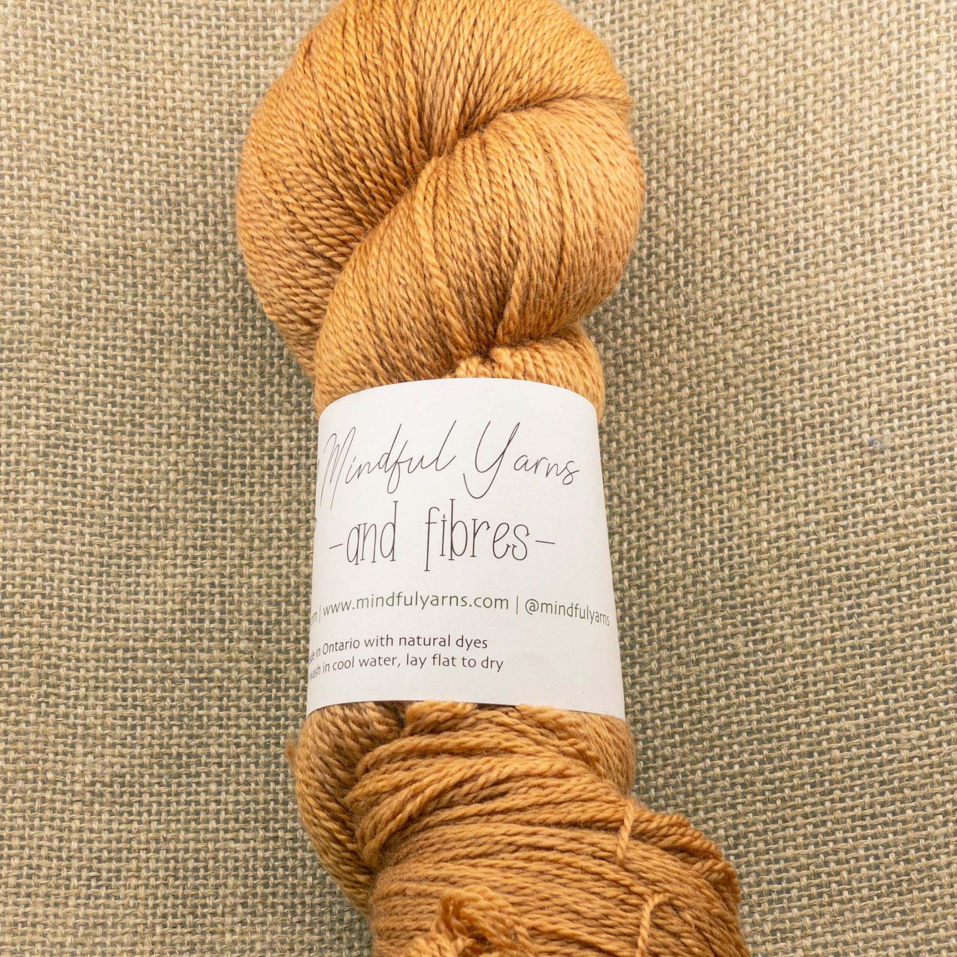 Merino Cashmere Silk Lace Weight Yarn - Mindful Yarns - Cutch + madder 10X-0717