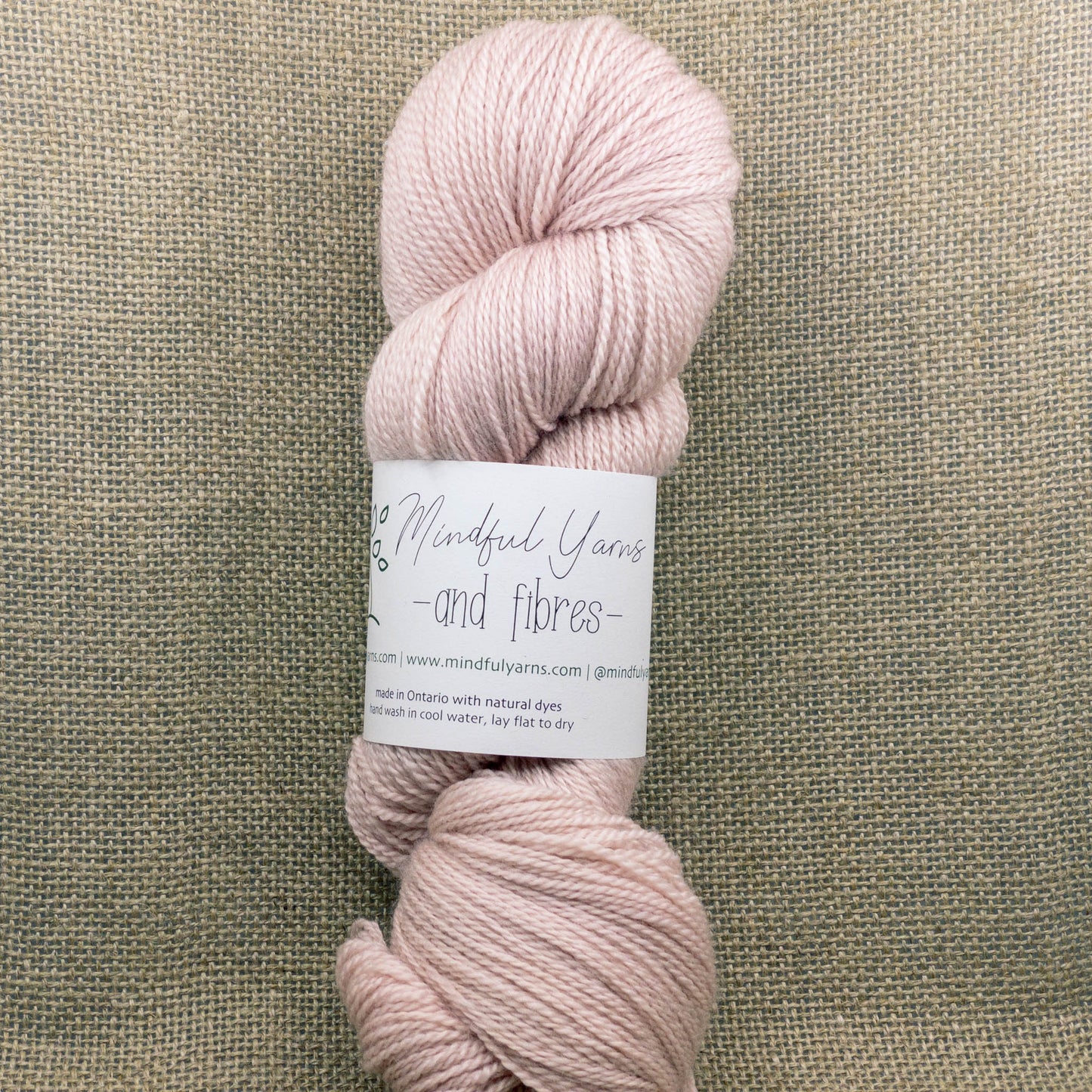Merino Cashmere Silk Lace Weight Yarn - Mindful Yarns - Cochineal + Madder 50226