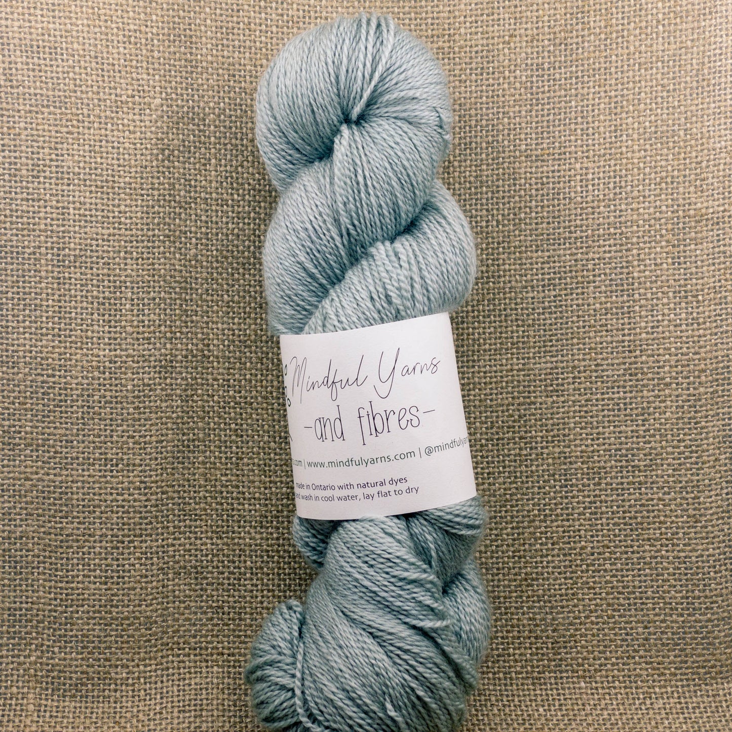 Merino Cashmere Silk Lace Weight Yarn - Mindful Yarns - Saxon + Logwood 50311