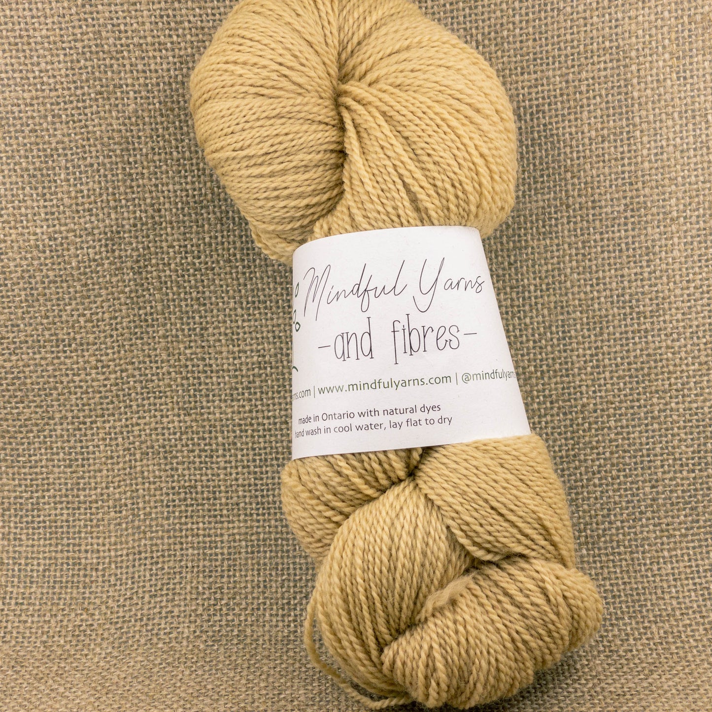 Organic Fingering Weight Wool - Mindful Yarns - Walnut X - 0803