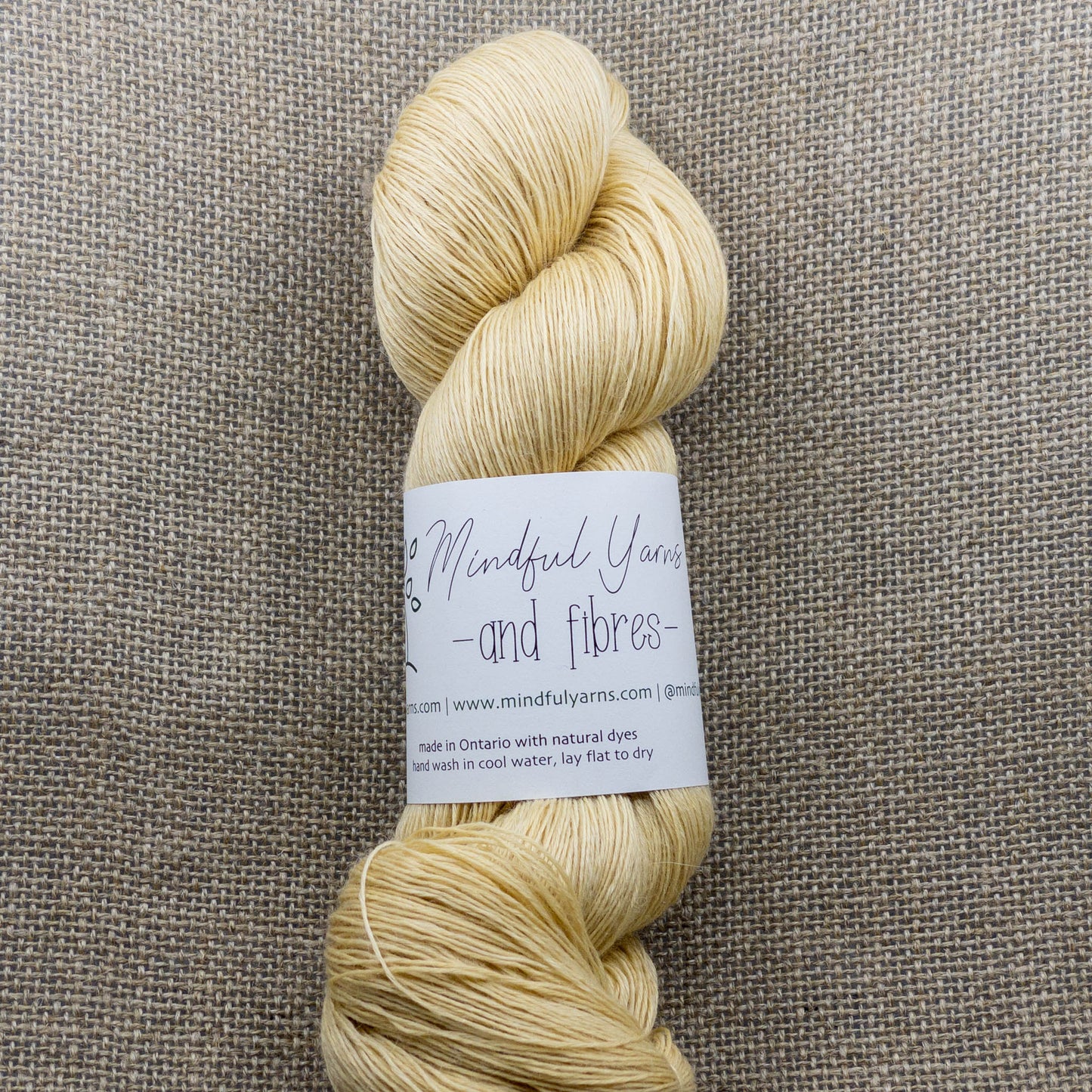 Alpaca Tencel Nylon Lace Weight Yarn - Mindful Yarns - Pomegranate X-0210