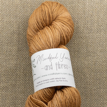 Merino Cashmere Silk Fingering Weight Yarn - Mindful Yarns - Cutch X-0301