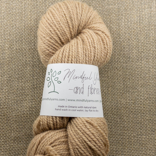 Ontario Dorset Wool - worsted weight - Mindful Yarns - Japanese Maple