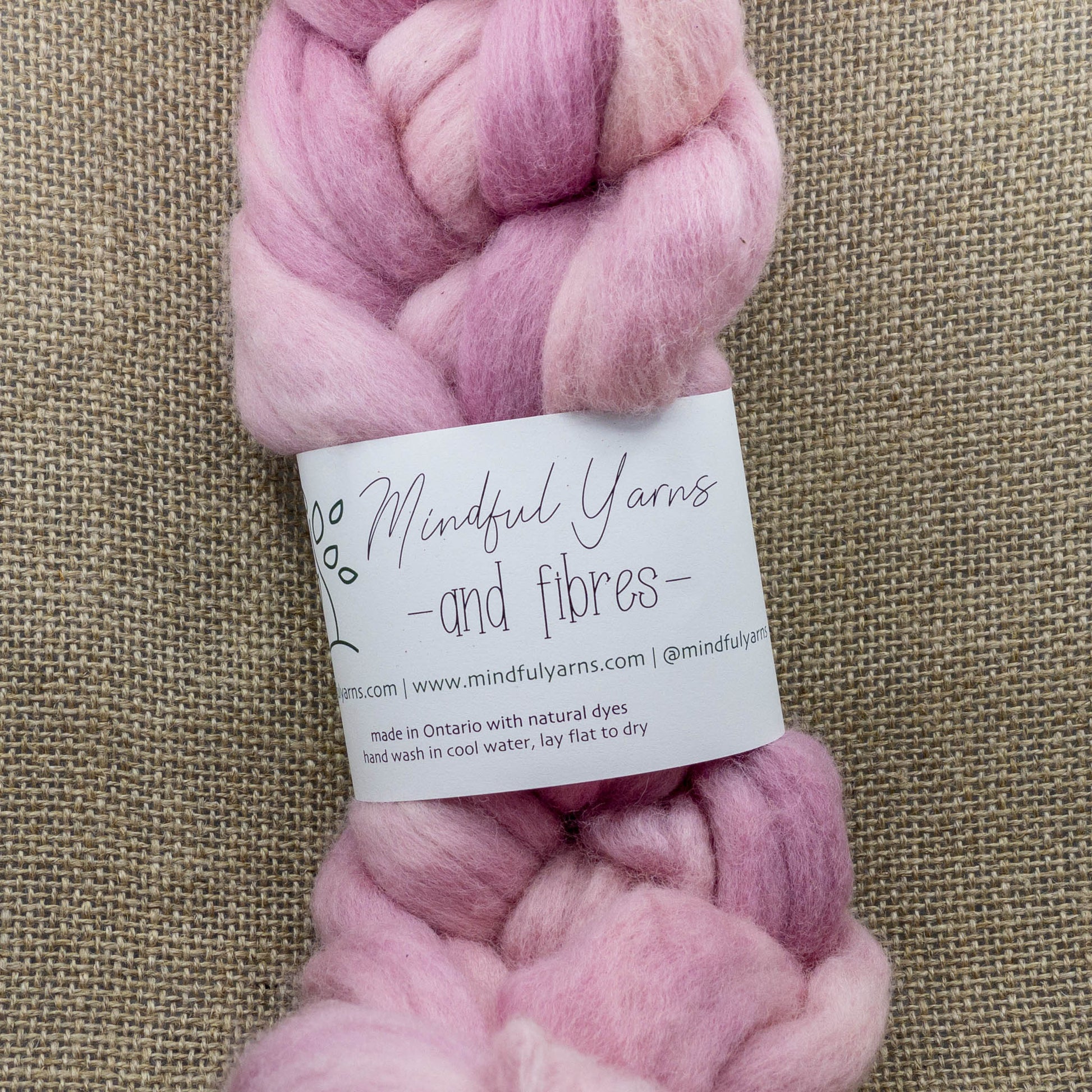 Organic Fibre - Mindful Yarns - Cochineal