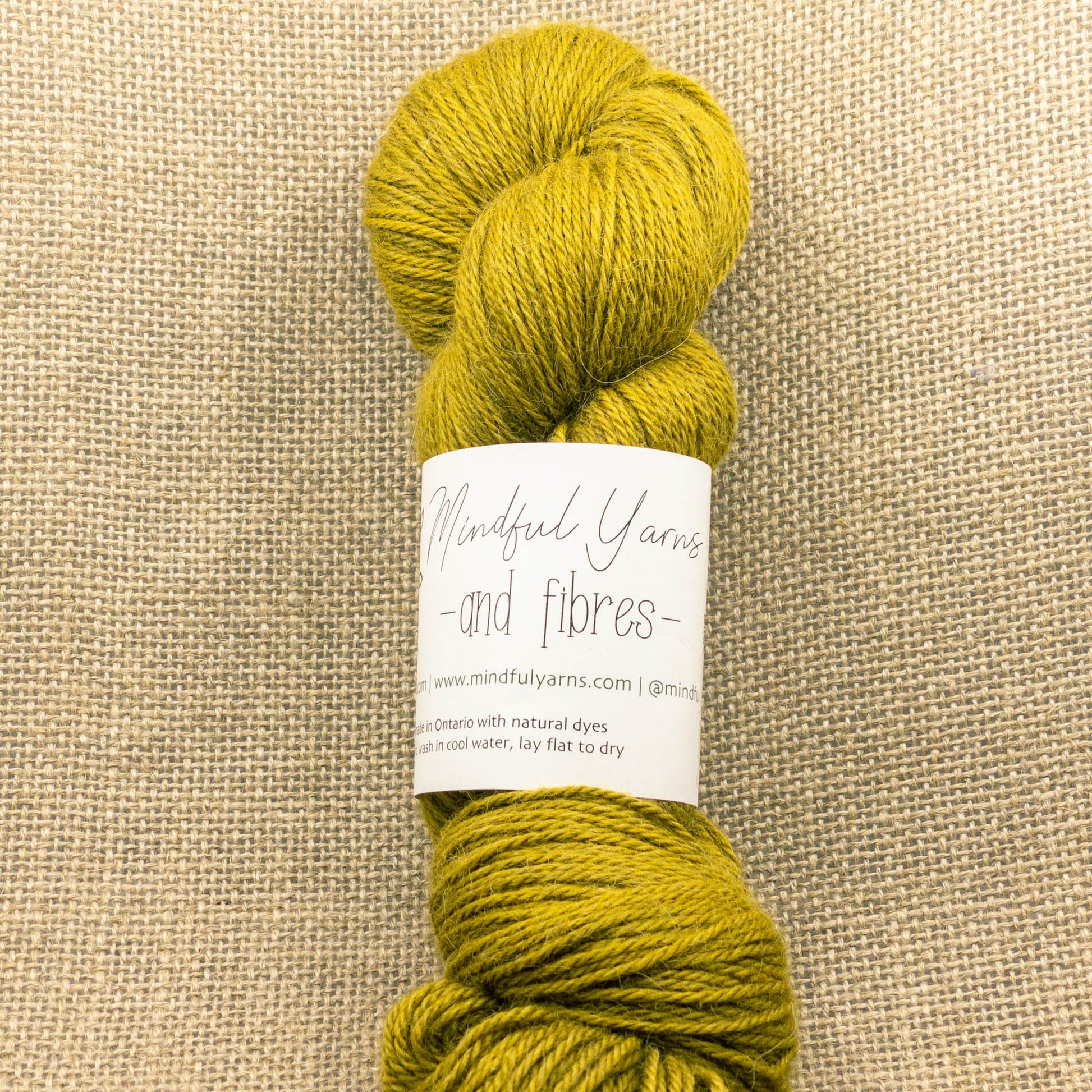 Alpaca Sport Weight Yarn - naturally dyed – Mindful Yarns