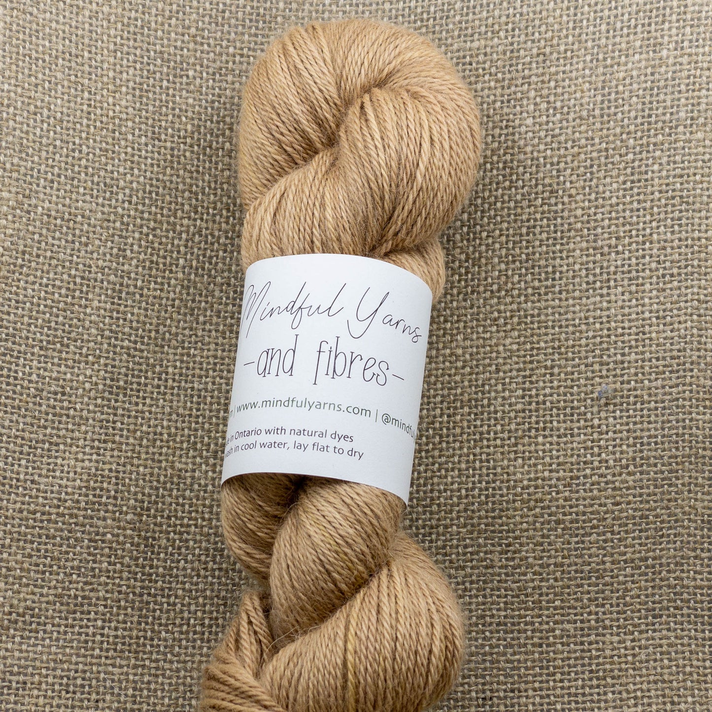Alpaca Sport Weight Yarn - Mindful Yarns - Walnut 50-0529