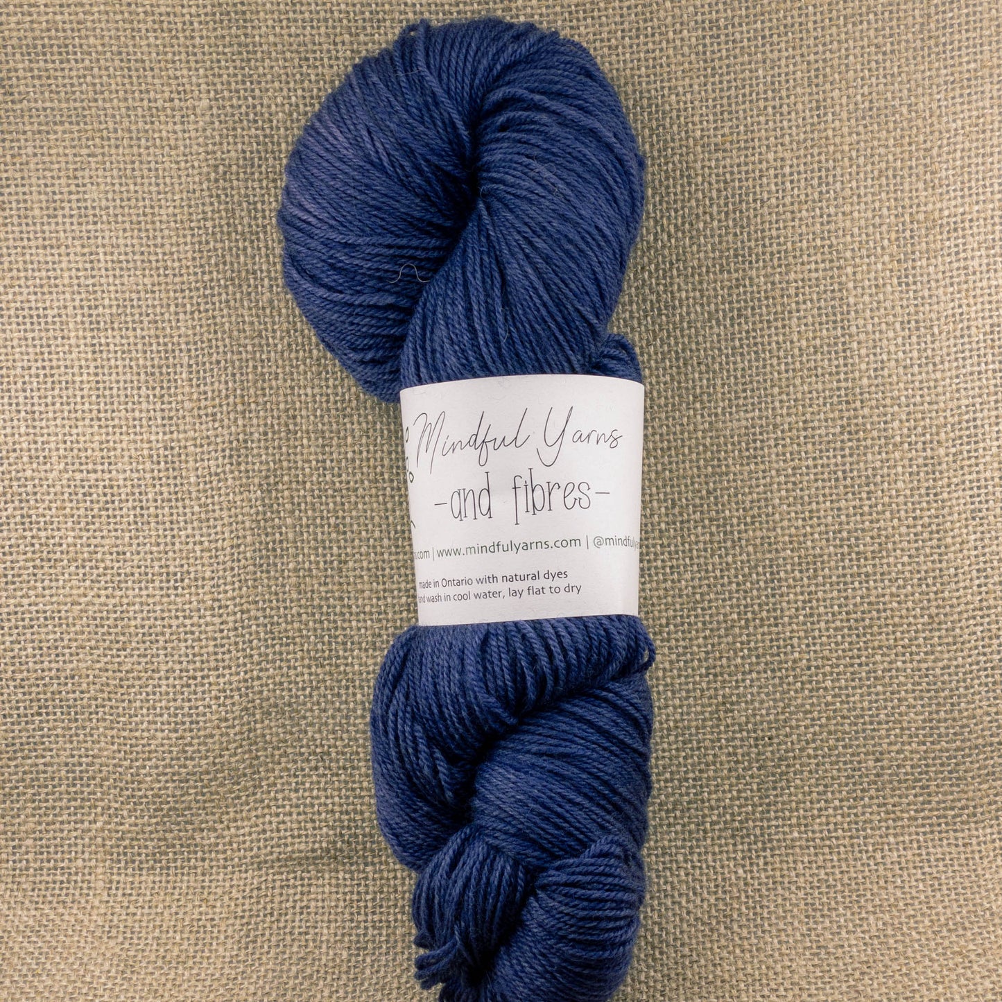BFL Sock - Mindful Yarns - Logwood 50921