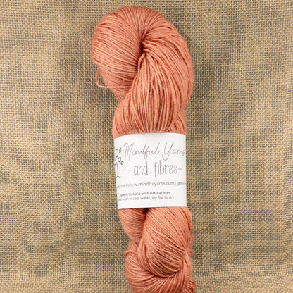 Lotus Merino - Mindful Yarns - Cochineal + Madder 50724