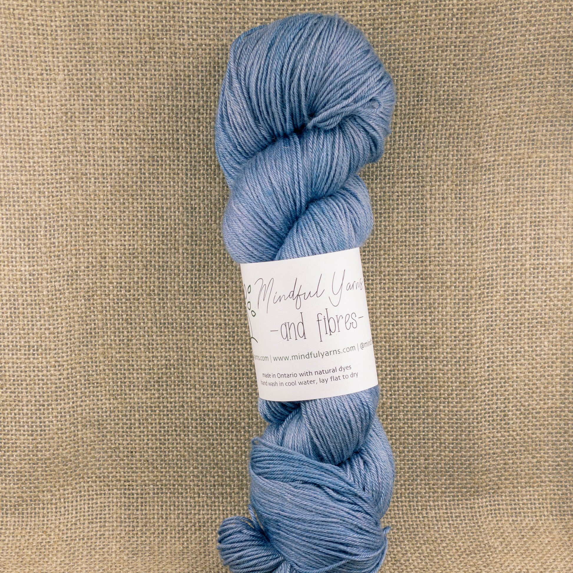 Lotus Merino - Mindful Yarns - Logwood + Saxon 50724