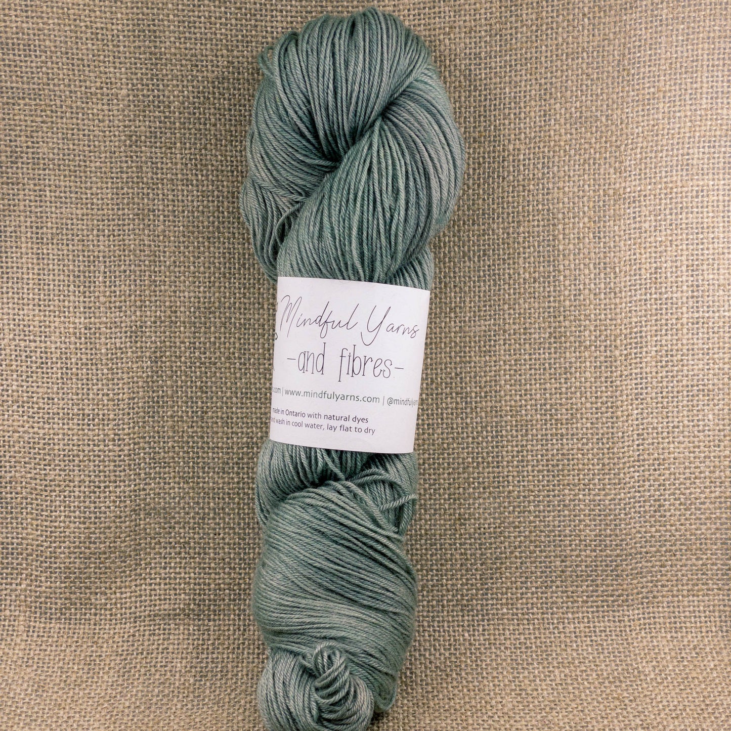 Lotus Merino Fingering Weight Yarn - Mindful Yarns - Saxon + Osage 51014
