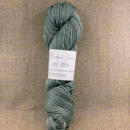 Lotus Merino Fingering Weight Yarn - Mindful Yarns - Saxon + Osage 51014