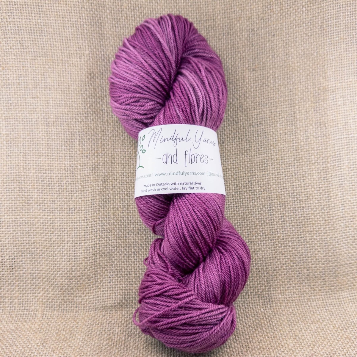 Merino Cashmere Silk Fingering Weight Yarn - Mindful Yarns - Lac 60421