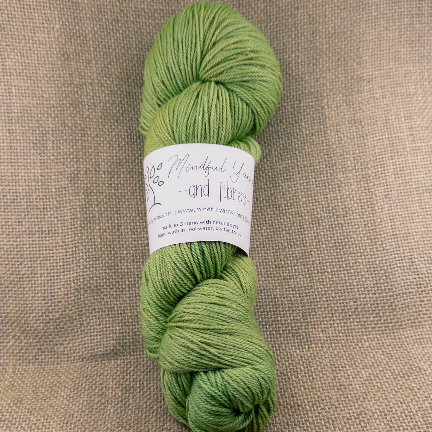 Merino Cashmere Silk Fingering Weight Yarn - Mindful Yarns - Osage + Saxon 60412