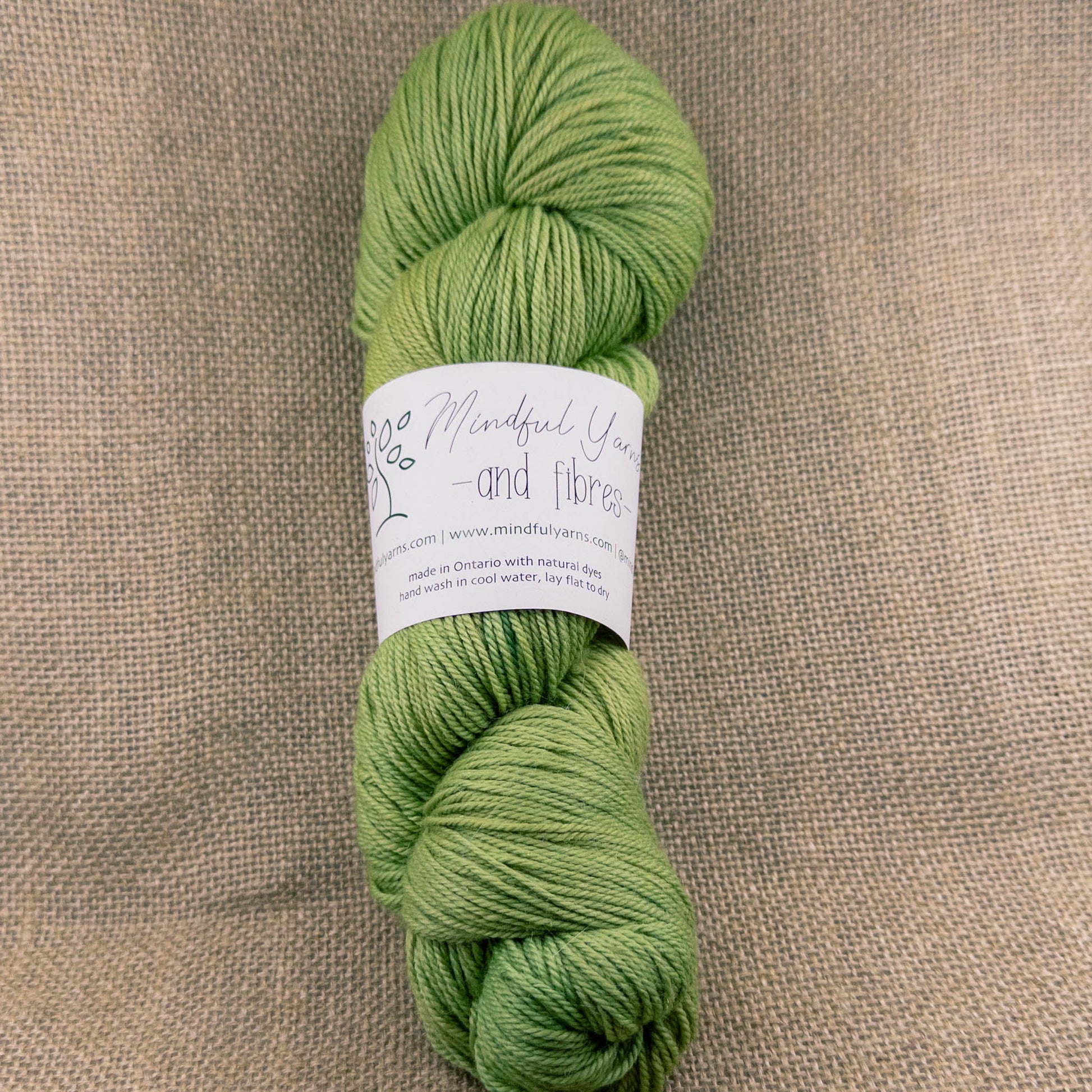 Merino Cashmere Silk Fingering Weight Yarn - Mindful Yarns - Osage + Saxon 60412