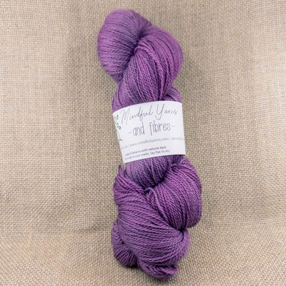 Merino Cashmere Silk Lace Weight Yarn - Mindful Yarns - Cochineal + iron 60420