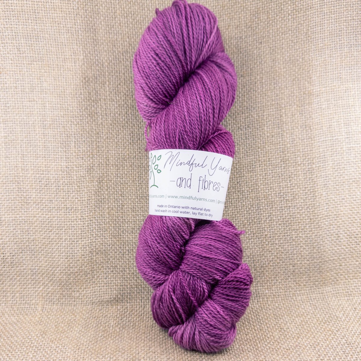 Merino Cashmere Silk Lace Weight Yarn - Mindful Yarns - Lac 60422