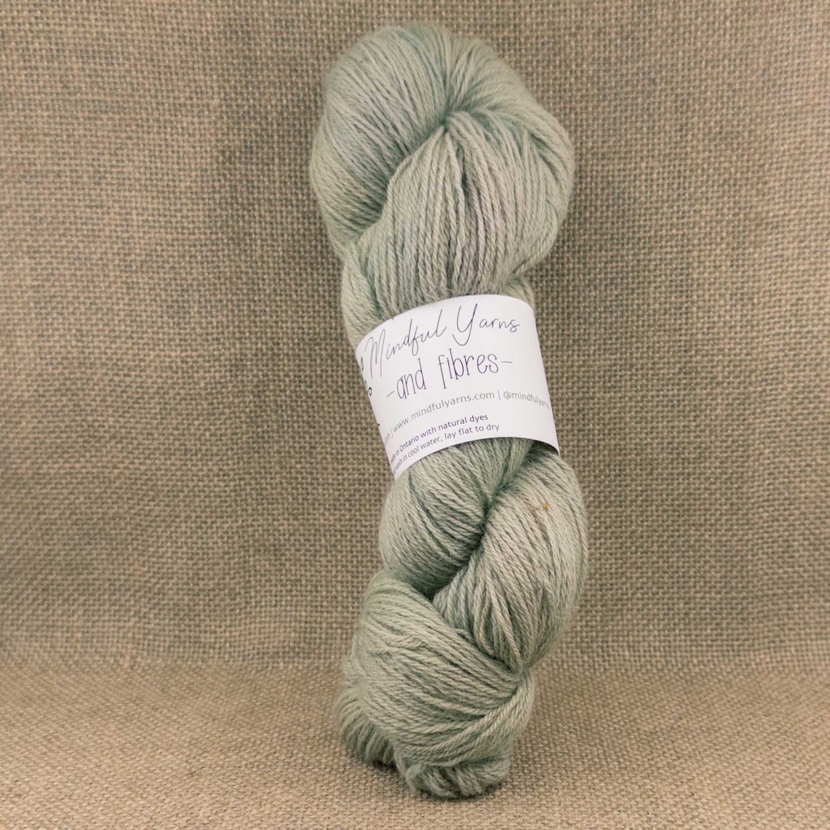 Ontario Corriedale Alpaca Fingering Weight Yarn - Mindful Yarns - Cutch + Saxon 60818