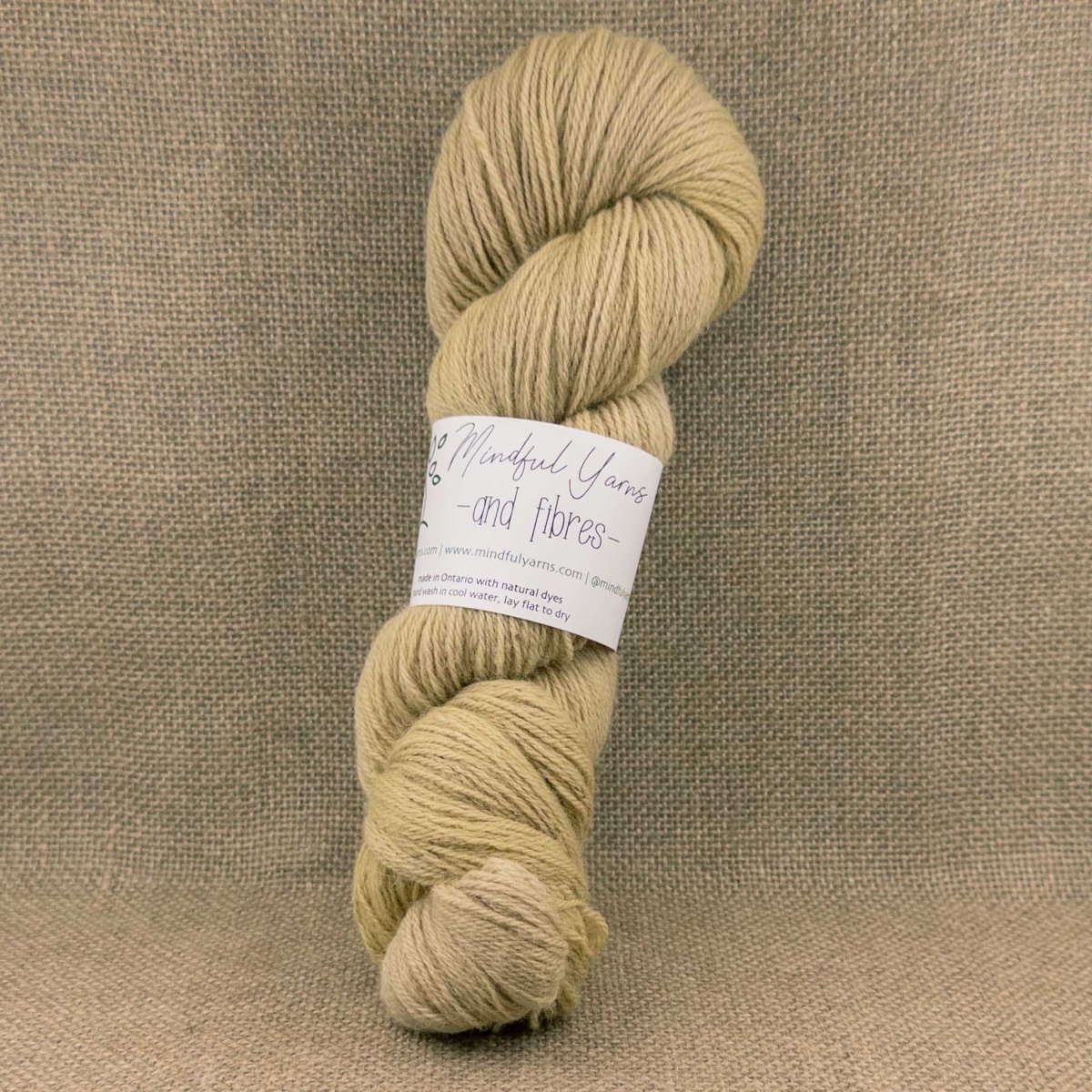 Ontario Corriedale Alpaca Fingering Weight Yarn - Mindful Yarns - Quebracho 60818