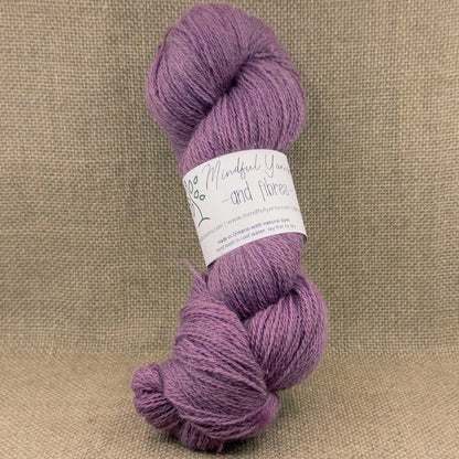 Ontario Corriedale Alpaca Lace Weight Yarn - Mindful Yarns - Cochineal + Iron 60810