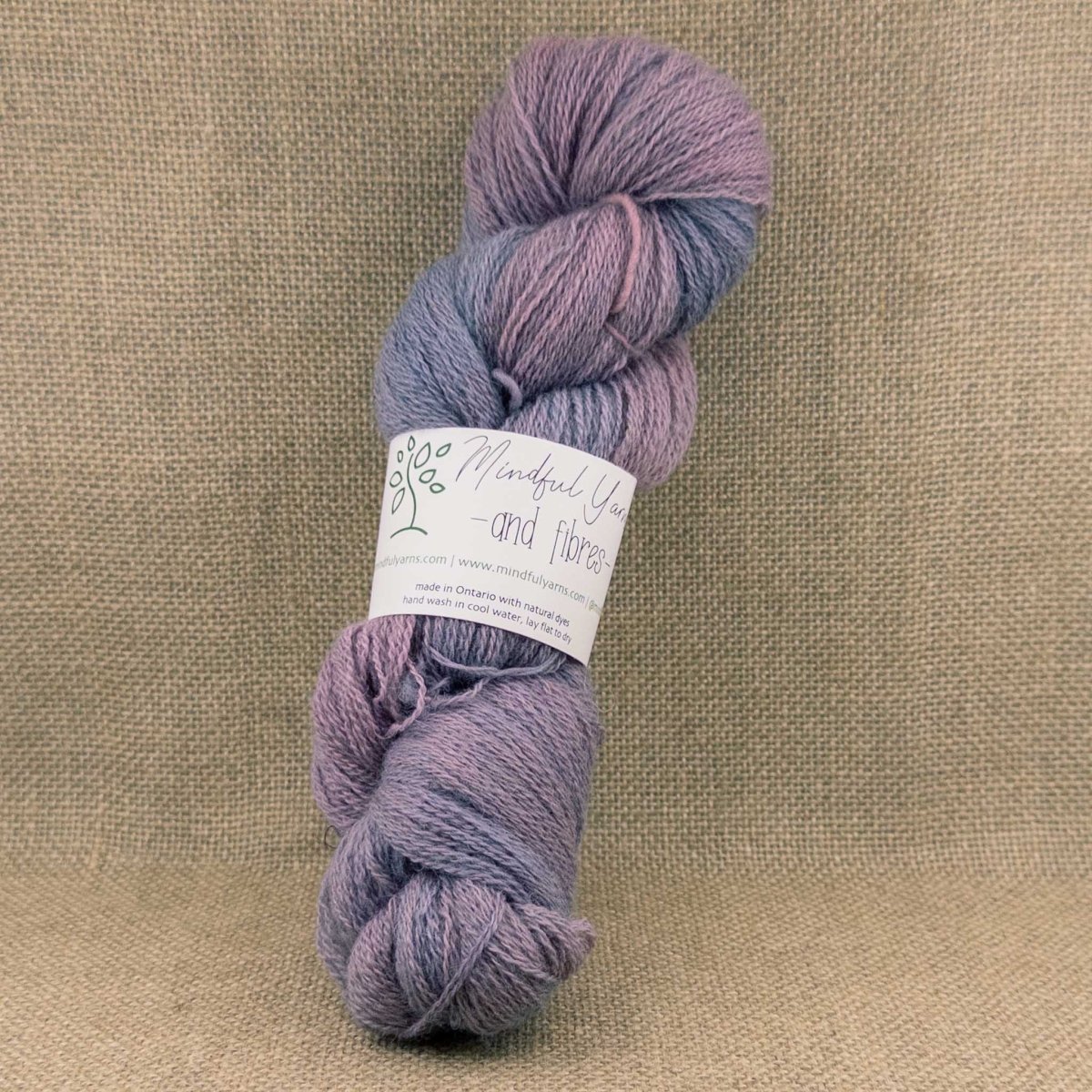 Ontario Corriedale Alpaca Lace Weight Yarn - Mindful Yarns - Cochineal + Saxon 60811