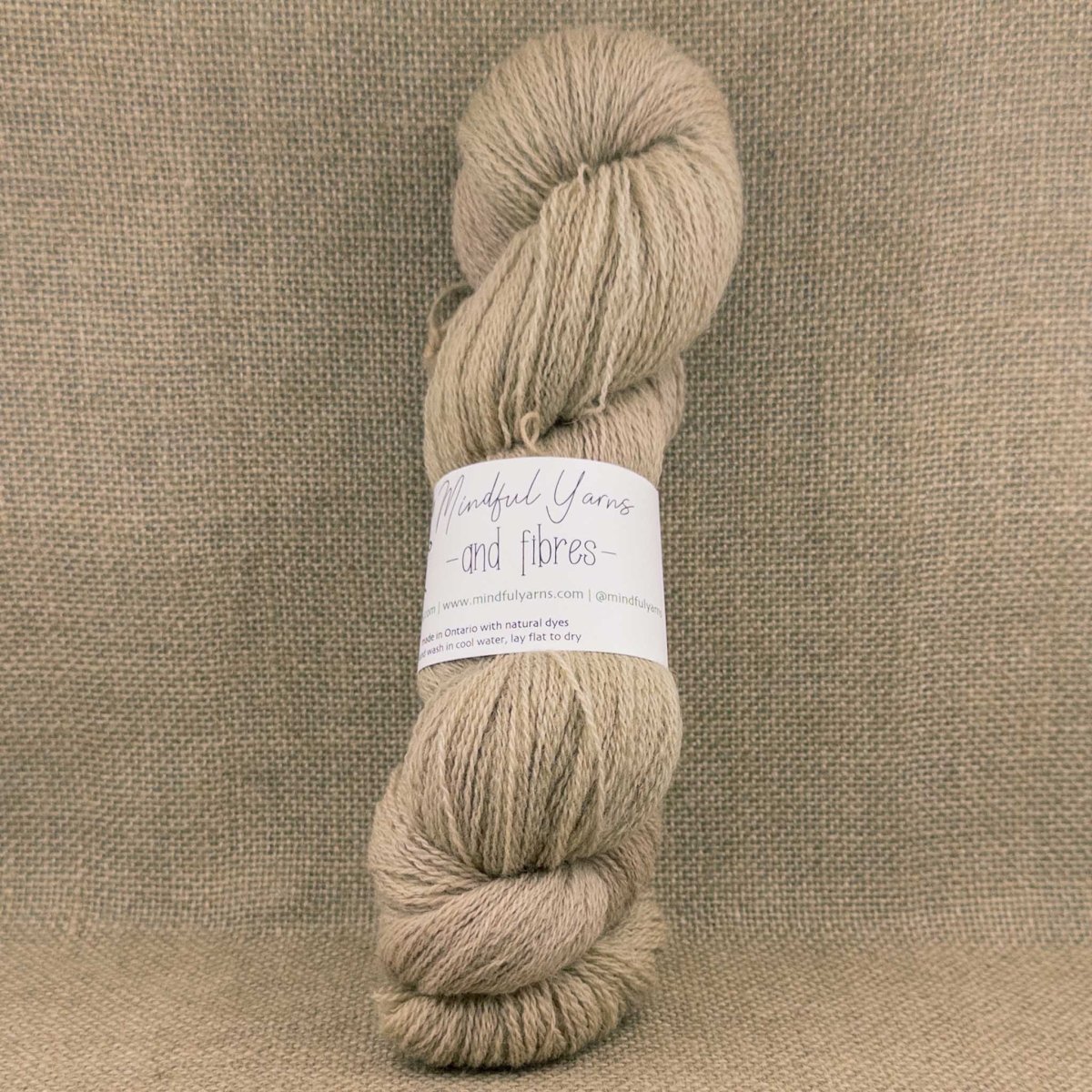 Ontario Corriedale Alpaca Lace Weight Yarn - Mindful Yarns - Cutch + Saxon 60818