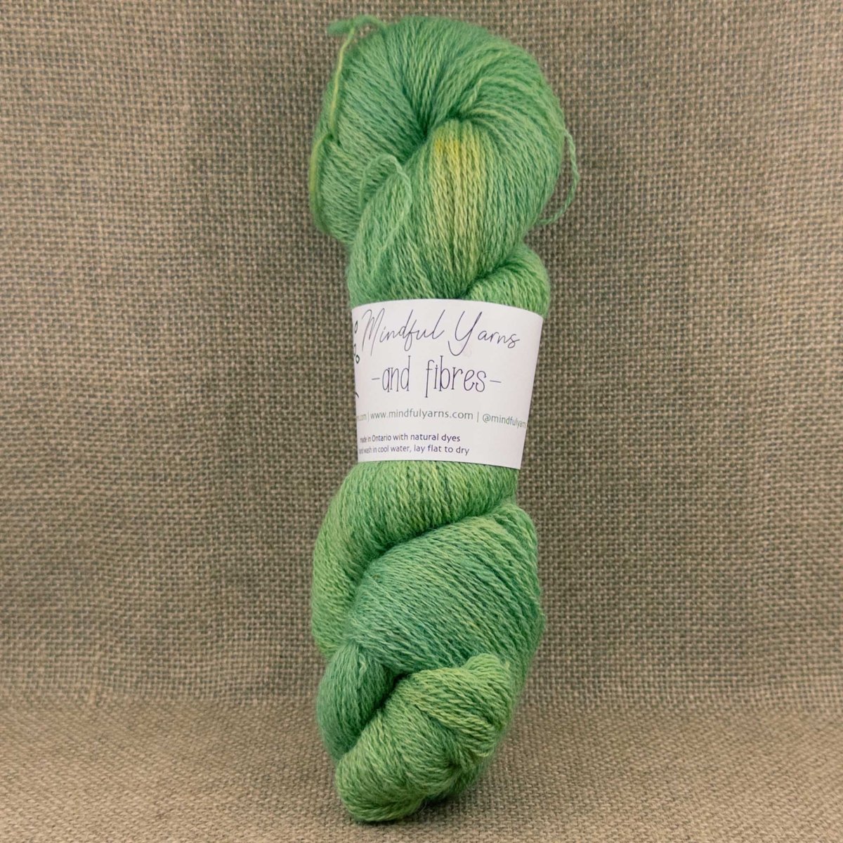 Ontario Corriedale Alpaca Lace Weight Yarn - Mindful Yarns - Saxon + Osage 60813
