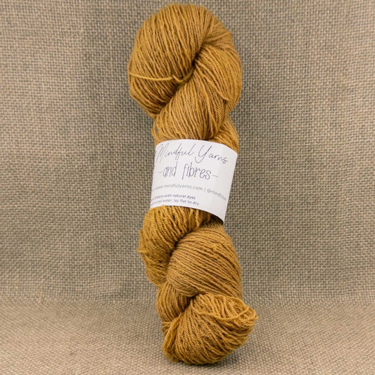Ontario Corriedale Mohair Fingering Weight Yarn - Mindful Yarns - Cutch 60817
