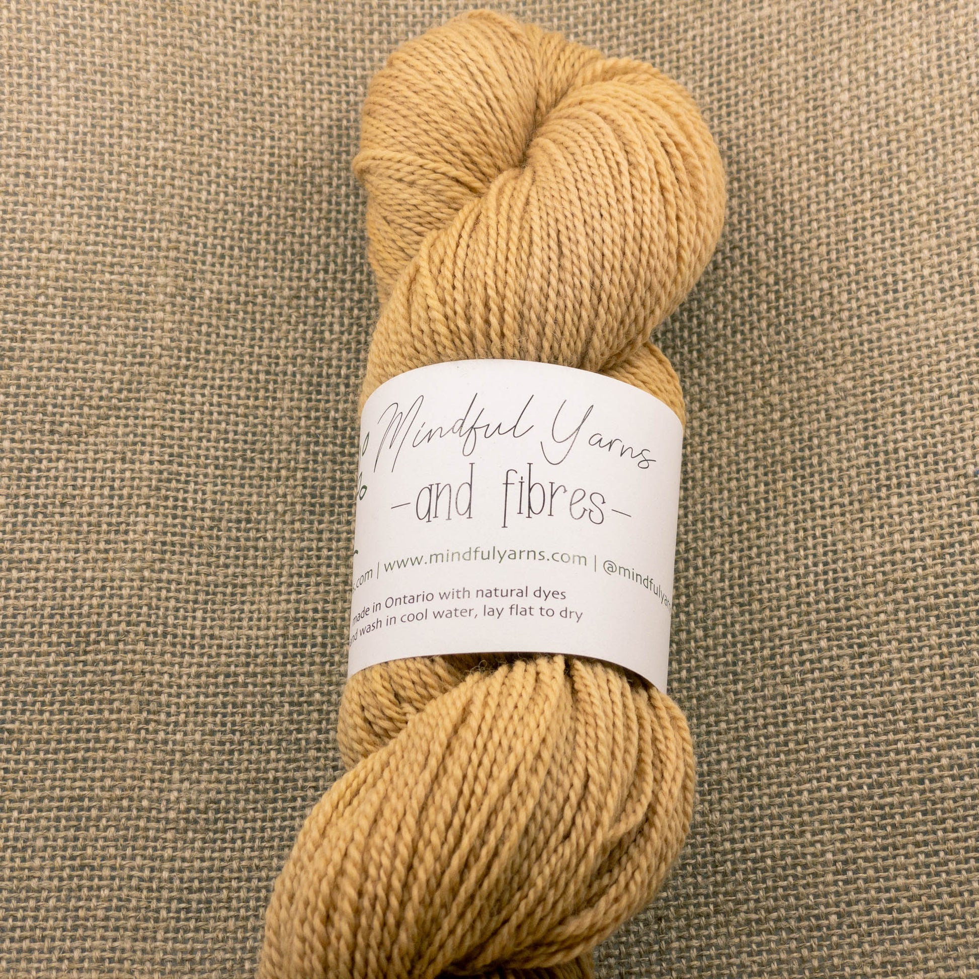 Organic Fingering Weight Wool - Mindful Yarns - Quebracho 5 - 0815