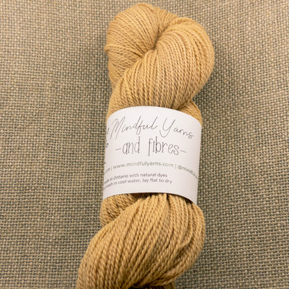 Organic Fingering Weight Wool - Mindful Yarns - Quebracho 5 - 0815
