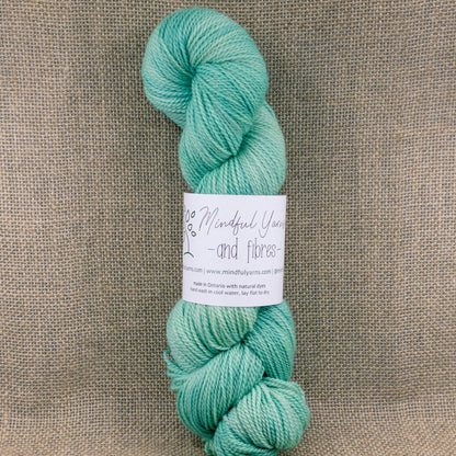 Organic Fingering Weight Wool - Mindful Yarns - Saxon 50730