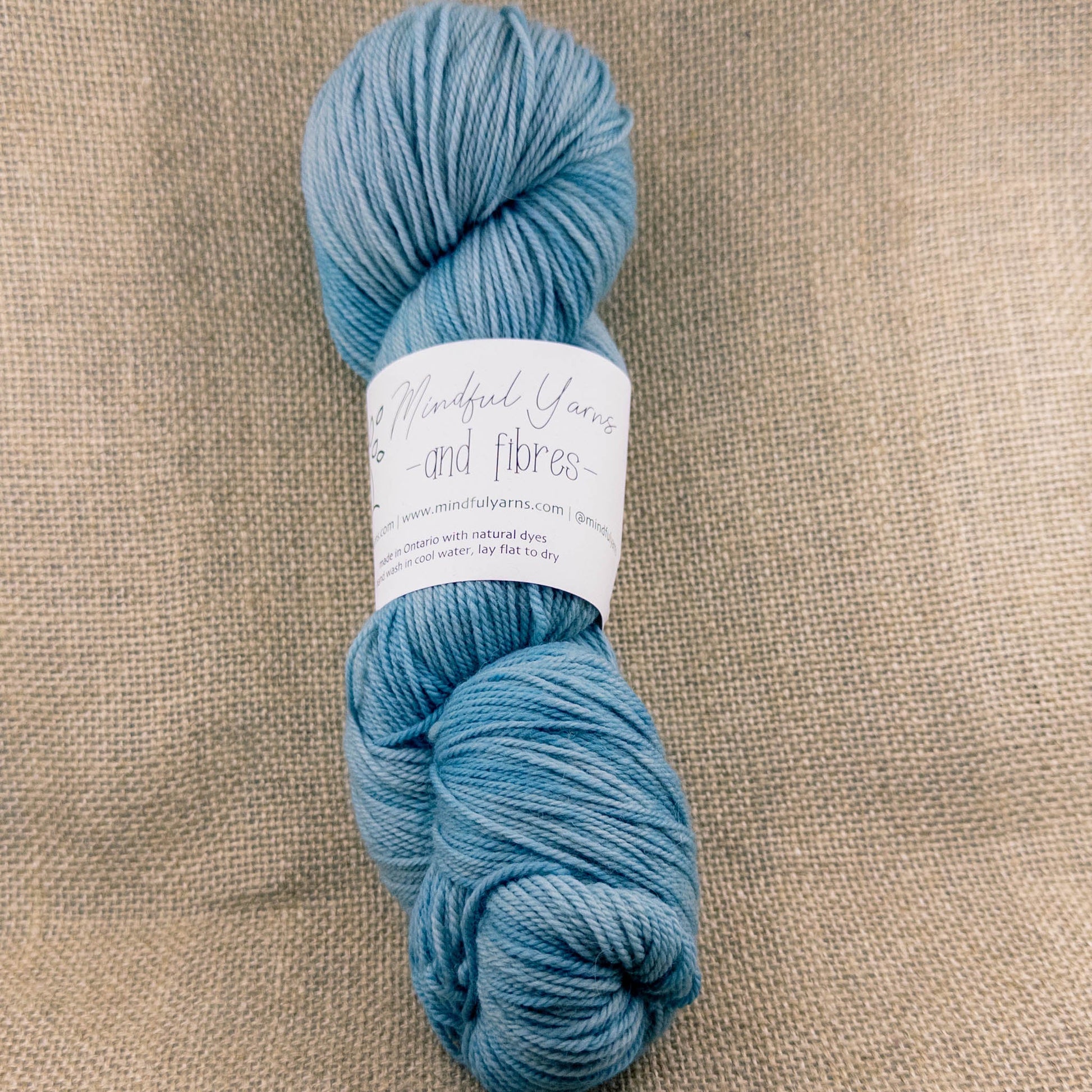 Organic Superwash Sock Yarn - Mindful Yarns - Saxon 60422