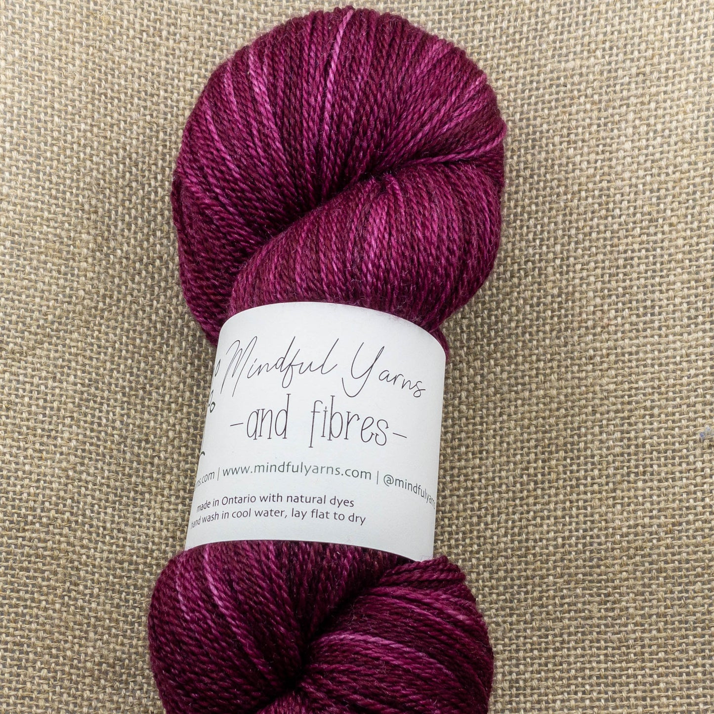 Merino Cashmere Silk Lace Weight Yarn - Mindful Yarns - Lac 3-0525