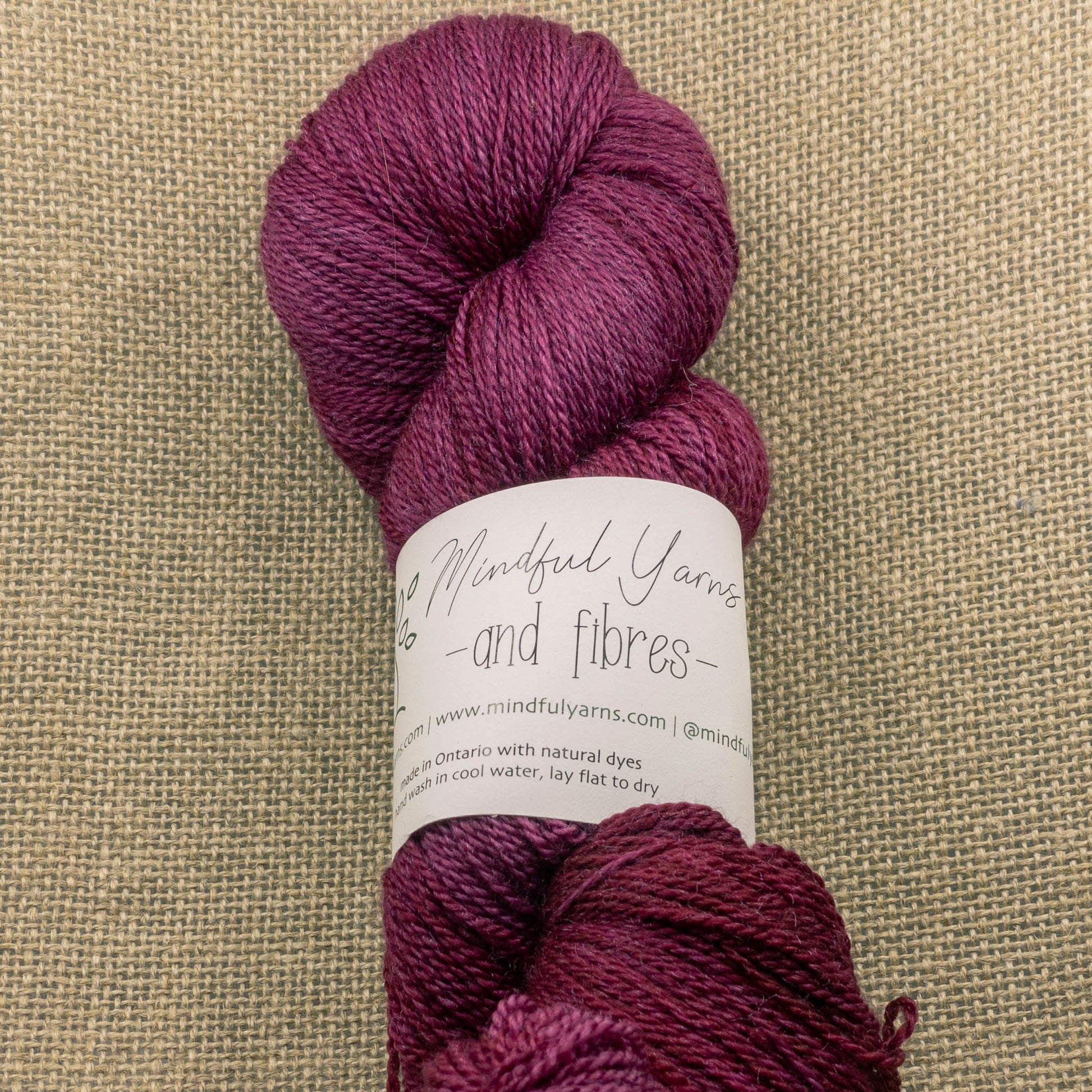 Merino Cashmere Silk Lace Weight Yarn - Mindful Yarns - Lac 3-0717