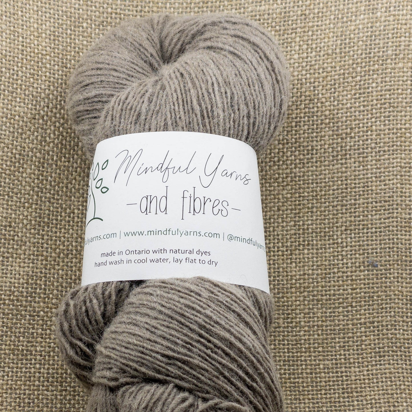 Ontario Single Fingering Weight Wool - Mindful Yarns - Sequoia X-0403