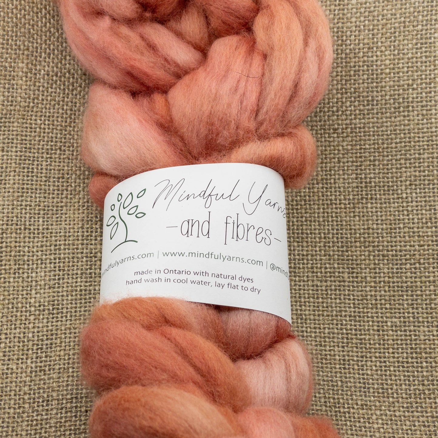 Organic Fibre - Mindful Yarns - Madder