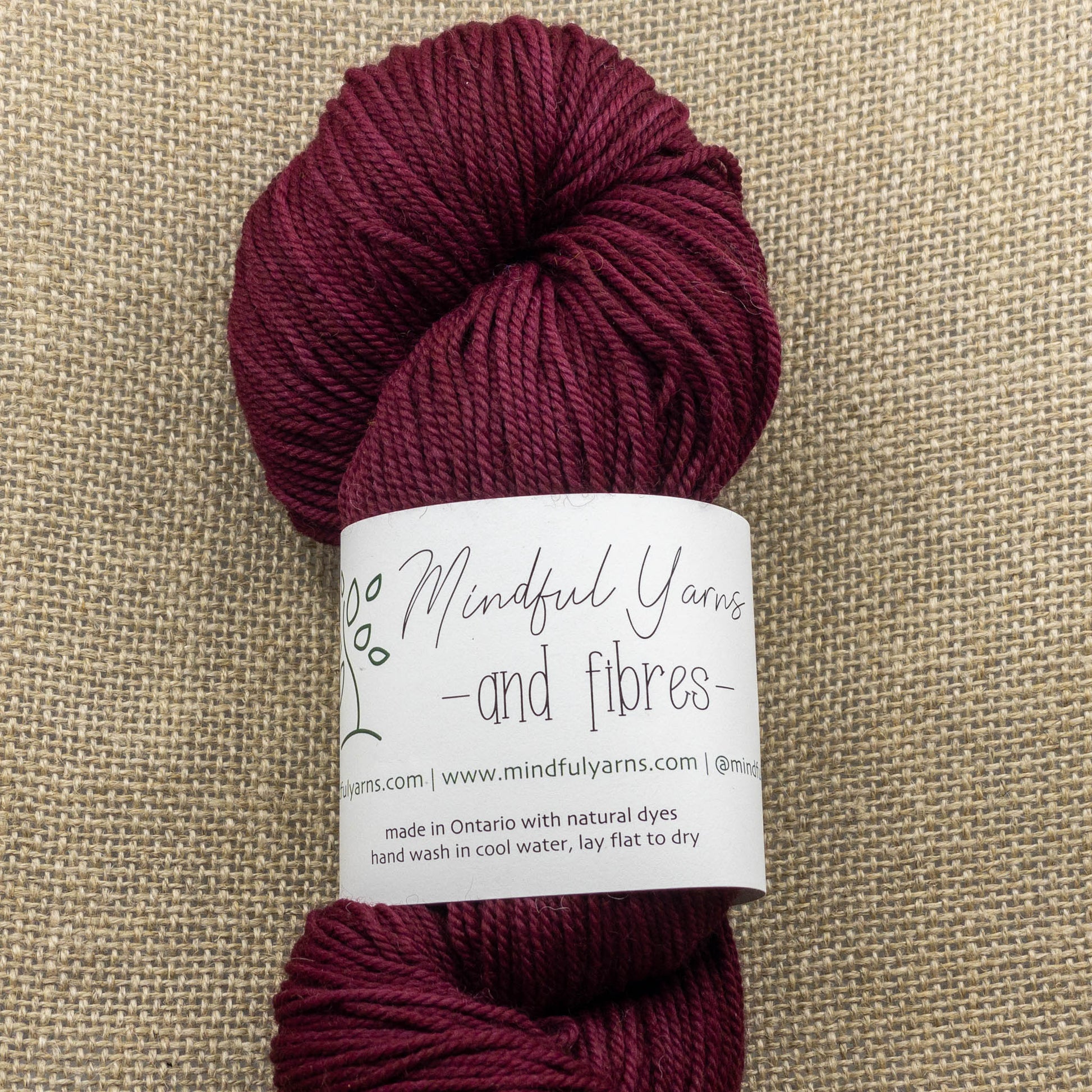 Organic Sport Weight Wool - Mindful Yarns - Lac 10-0315