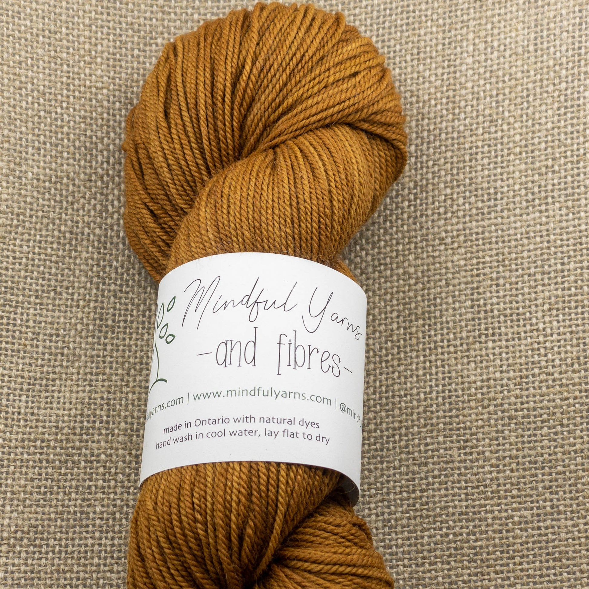 Organic Sport Weight Wool - Mindful Yarns - Cutch 30-0315